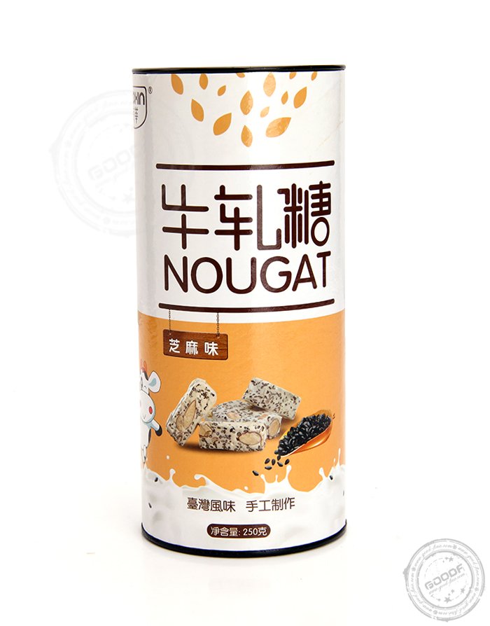 牛扎糖圆筒包装盒