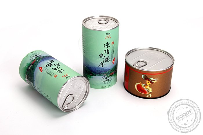 铝铂圆罐包装盒